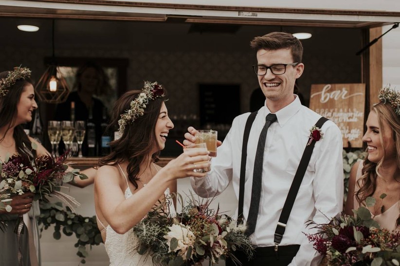 Raise a Glass to 8 Wedding Cocktail Trends for 2020